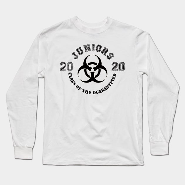 Juniors 2020 - Class of the Quarantined Long Sleeve T-Shirt by ArtHQ